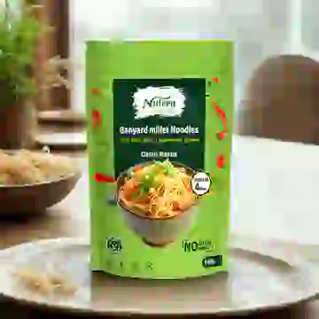Nutera barnyard millet noodles