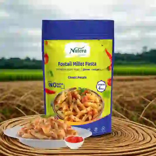 Nutera foxtail millet pasta