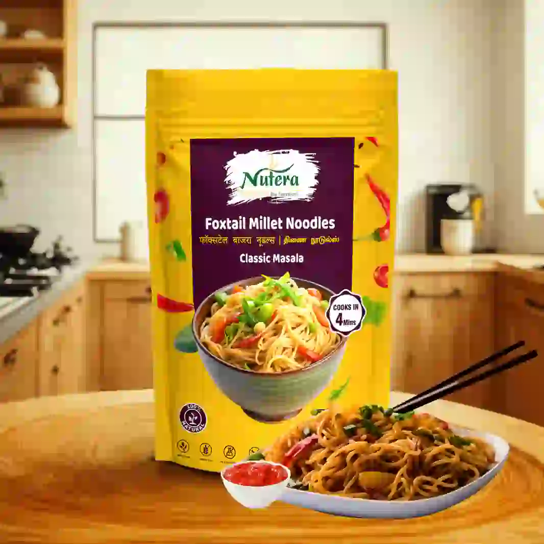 Nutera foxtail millet noodles