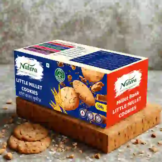 Nutera little millet cookies