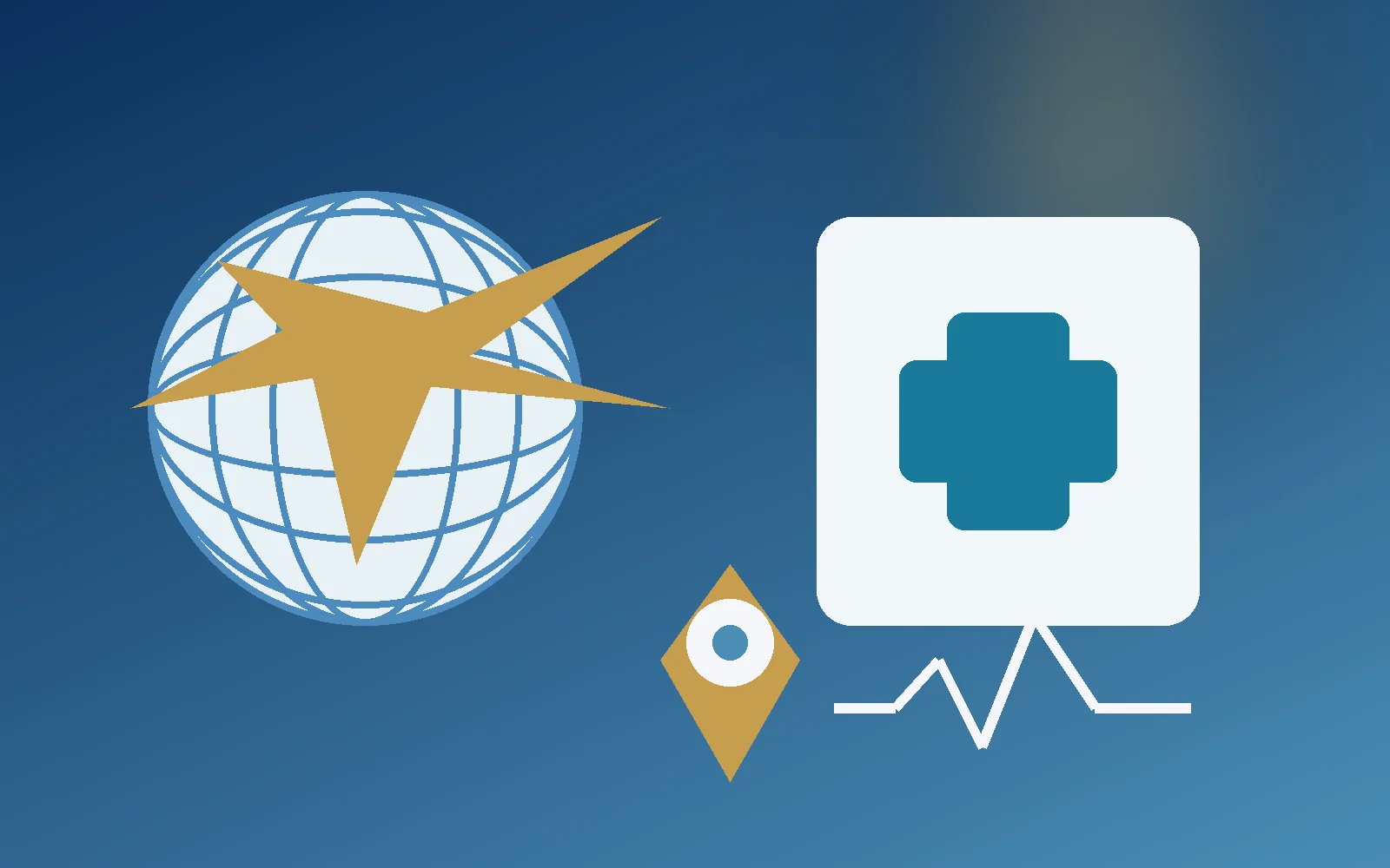 Illustration of global healthcare travel, treatment planning, and international patient support