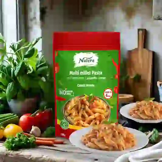 Nutera multi millet pasta