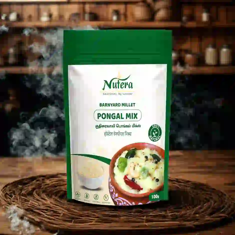 Nutera barnyard millet pongal mix